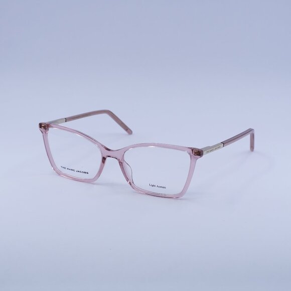 Marc Jacobs MARC 544 035J 00 Eyeglasses Transparent Pink Cat Eye 54mm Frame - Picture 1 of 11